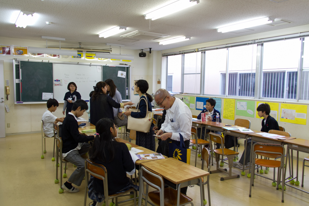 コロンビアインターナショナルスクール　学校説明会　小学課程　公開授業